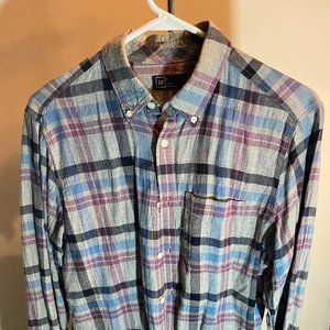 Gap small long sleeved striped button down